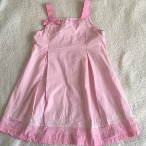 Pink strips dress 👗